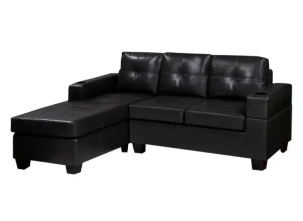 Chottu PU Leather – 3 Seater with Ottoman