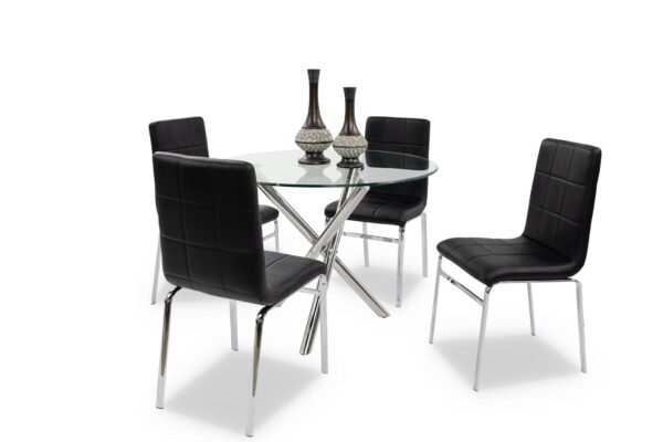T1447 - Glass Dining Table