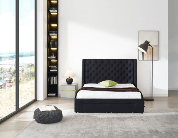 Storage Bed # 626 Black