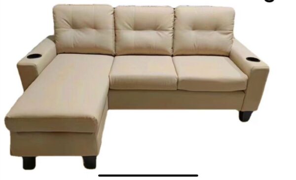 COZY 3 Seater Leather Couch