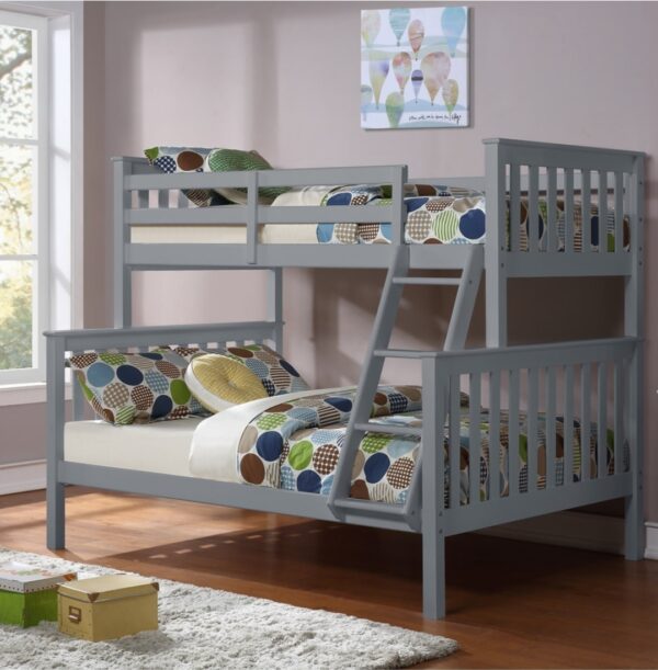 B102E - Wooden Bunk Bed - Single by Double