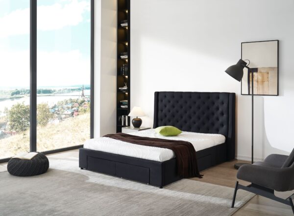 Storage Bed # 626 Black