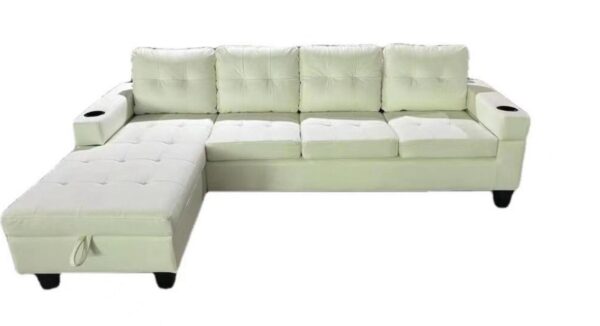 COZY 4 Seater Leather Couch