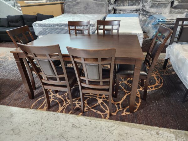 EVA - Wooden Dining Table - 7 Piece