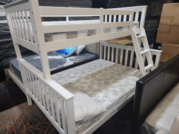 B102E - Wooden Bunk Bed - Single by Double