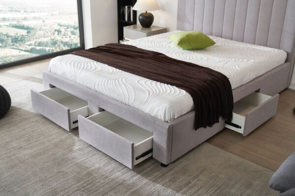 Storage Bed # 686 grey