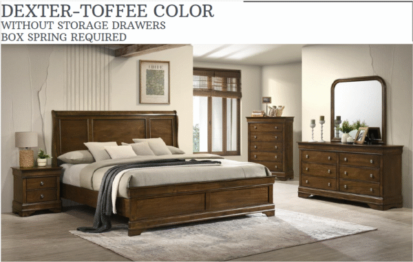 Dexter Bedroom Set with Storage Drawers