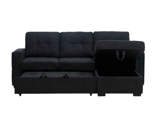 Balsam Pull-Out Sofa Bed with Storage