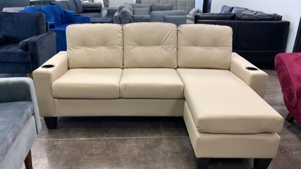 COZY 3 Seater Leather Couch