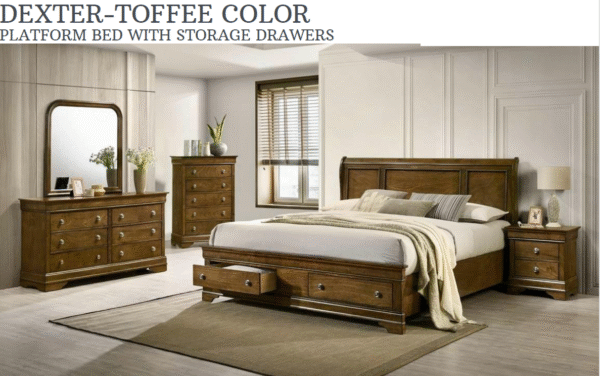 Dexter Bedroom Set (Without Storage Drawers)