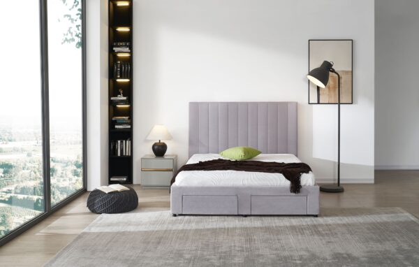 Storage Bed # 686 grey
