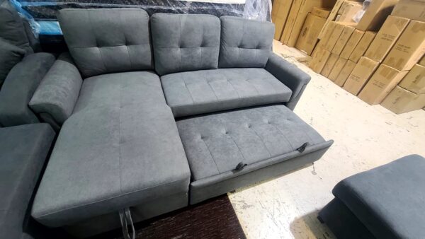 5001 Sofa Bed with Storage & USB Ports