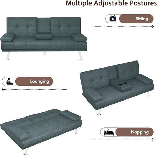 3A109 Click Clack Sofa Bed – Fabric