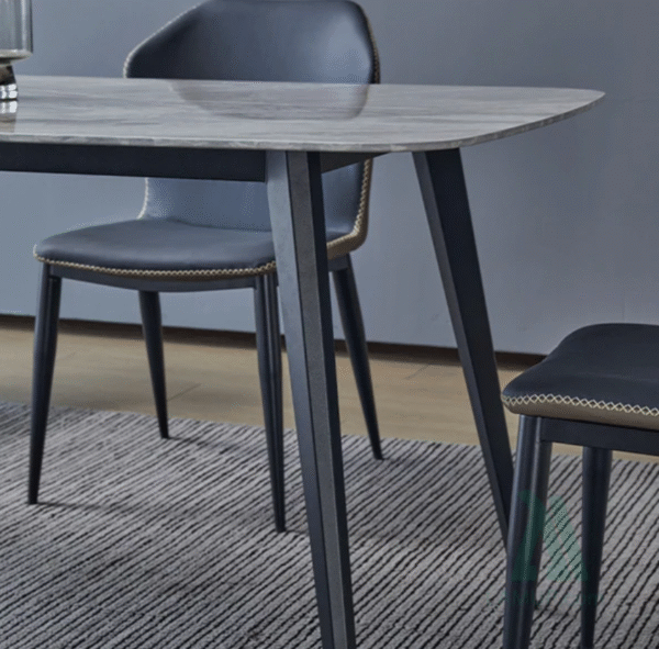DT-19 Ceramic Dining Table – 6 Seater