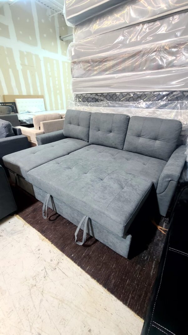 Balsam Pull-Out Sofa Bed with Storage