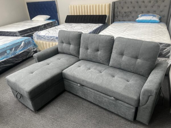 5001 Sofa Bed with Storage & USB Ports