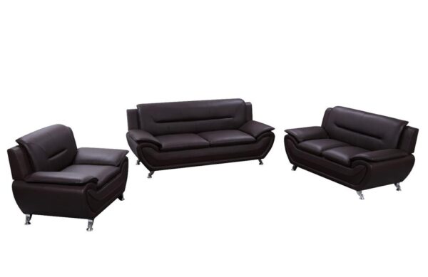 SPEEDY – Leather Faux Sofa Set 3 + 2 + 1