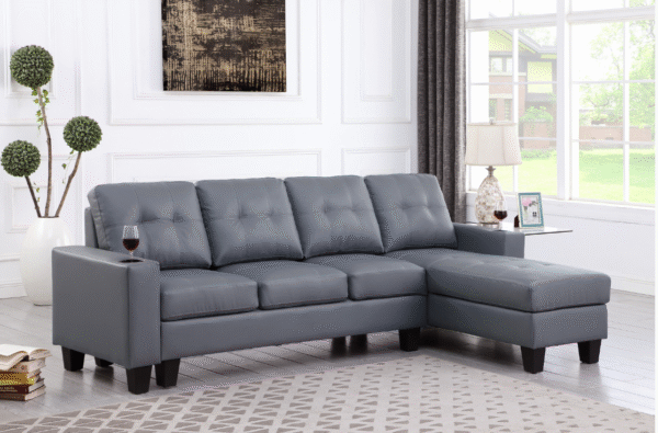 Dimond – Sectional 4 Seater (PU LEATHER)