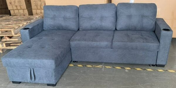 Balsam Pull-Out Sofa Bed with Storage