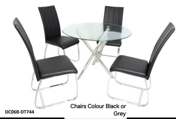 DT 744 - Designer 5 Piece Dining Set