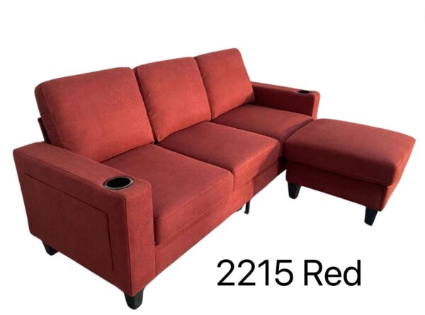 2215 – 3 Piece Sofa Set with Ottoman
