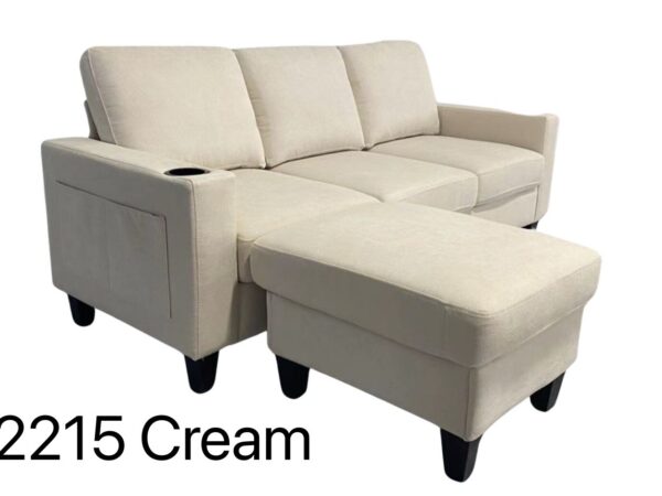 2215 – 3 Piece Sofa Set with Ottoman