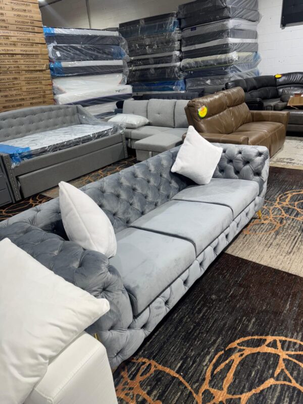 Turkish Tufted Sofa Set 3 + 2 + 1